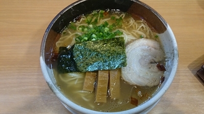 「中華そば：塩」@中華そば らんまんの写真