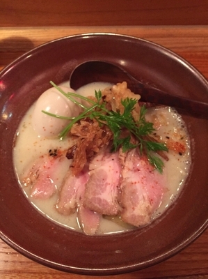 「白湯 鶏たいたんそばDX(1000円)」@龍旗信 京都店の写真