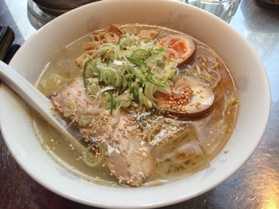 「冷やしラーメン（塩）／￥750」@さんじの写真