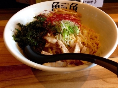 「ラー油そば 大 ¥800」@立川中華そば とと ホンテンの写真