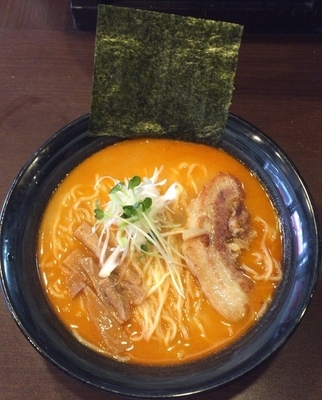 「えびだしらーめん（740円）」@麺や 雄の写真