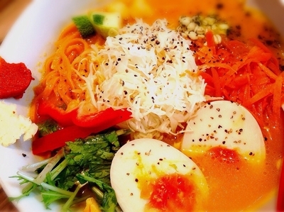 「特製ベジソバ」@ソラノイロ ARTISAN NOODLESの写真