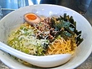 「冷やし隠玉納豆麺（￥650) (中盛無料）」@さんじの写真