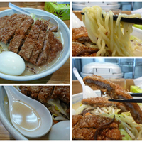 塩たんめん+ロース ¥680+¥300（ゆで卵サービス）