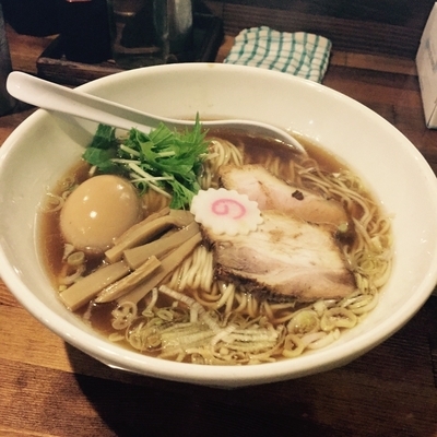 「味玉中華ソバ 800円」@中華ソバ 素和可の写真