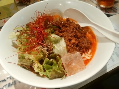 「冷し坦々麺(並盛)710円」@陳麻家 高崎駅西口店の写真