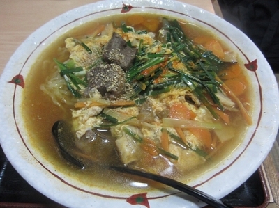 「ジャンボラーメン・カルビ１辛（完食でタダ・失敗で１５３０円）」@ラーメン貴族の写真