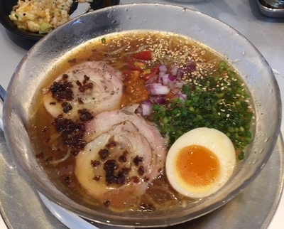 「クールコンソメラーメン天涼（￥780）」@らあめん花月嵐 大和深見店の写真