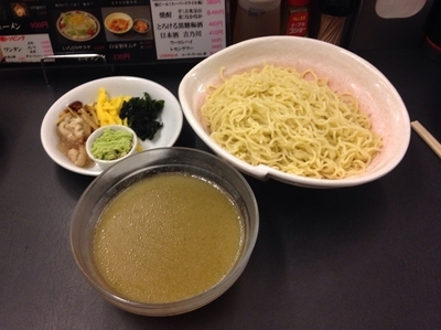 「青紫蘇冷やしつけ麺」@ラーメン大至の写真