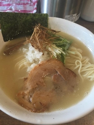 「とりソバ大盛【¥830】」@ラーメン 和なりの写真