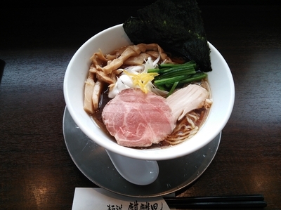 「魚介香る冷やしそば【限定】」@麺道 麒麟児の写真