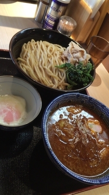 「夏季限定旨辛つけ麺」@らー麺土俵 鶴嶺峰の写真