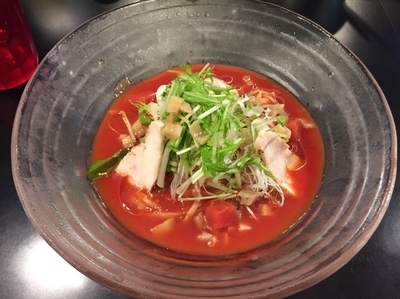 「冷製トマト麺〜グランベリー風味仕立て〜  900円」@みそ味専門マタドールの写真