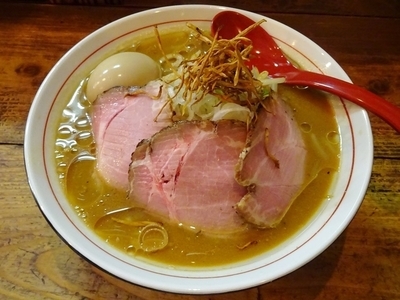 「特製味噌らーめん（980円）大盛り」@東京味噌らーめん 鶉の写真
