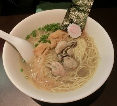 「【限定②】牡蠣そば」@おおぜき中華そば店の写真