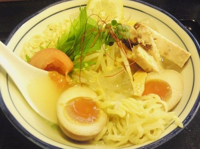 「【夏季限定】冷やし塩そば（並）￥870」@つけめん番長 銀の写真