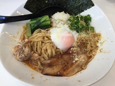 「海老まぜそば￥８５０」@海老・特濃煮干そば まるはの写真