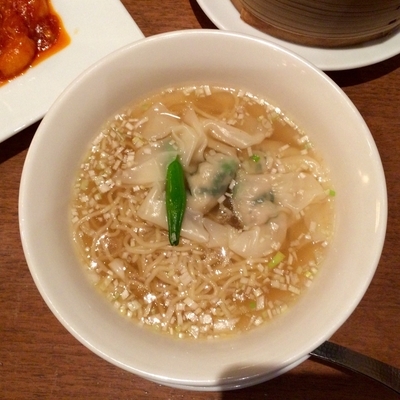 「ディナーセット（海老ワンタン麺付き）1800円」@點心茶室 新横浜店の写真