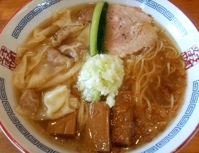 「塩ねぎワンタンメン （150717）」@支那そばや翠月の写真