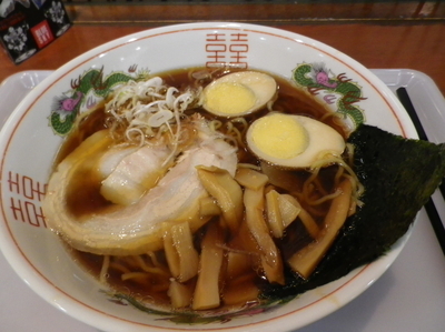 「大門しょうゆラーメン」@JAL PLAZA 羽田空港 7番ゲートショップの写真