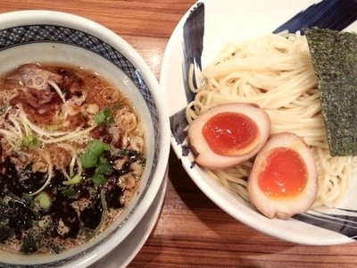 「味玉辛味噌つけ麺」@麺屋 楼蘭 梅田店の写真