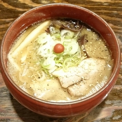 「豚骨白湯しお @780円 数量限定」@吉山商店 本店の写真