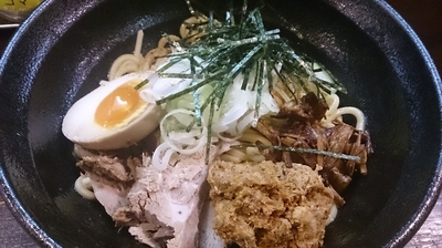 「油そば（700円）」@つけ麺処 大勝彦の写真