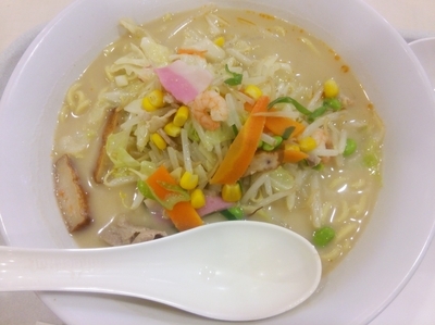 「長崎ちゃんぽん（麺2倍）」@長崎ちゃんぽん リンガーハット けやきウォーク前橋店の写真