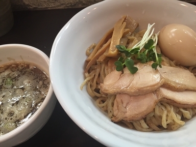 「【限定】味玉煮干しつけ麺830円」@づゅる麺 池田の写真
