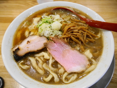 「喜多方らーめん (煮干) 大盛」@麺や 七彩 八丁堀店の写真