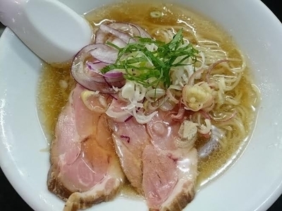「塩そば（冷やし） ￥730」@麺処 晴の写真