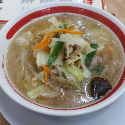 「近江ちゃんぽん野菜小盛り」@ちゃんぽん亭総本家 彦根駅前本店の写真