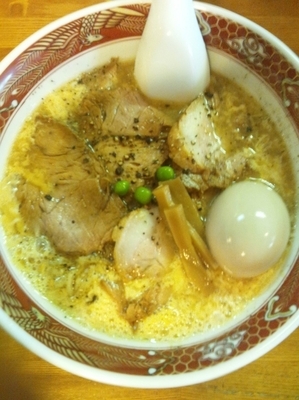 「くもたまチャーシュー麺（味玉トッピング）」@らーめん臺大の写真