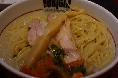 「冷やし鶏白湯（限定）」@らあめんHAJIMEの写真