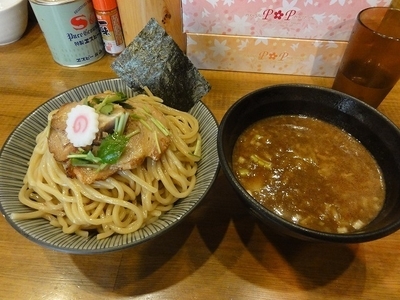 「濃厚つけ麺  大盛800円」@馳走麺 狸穴の写真