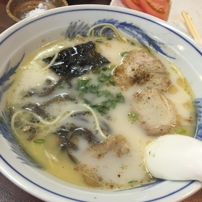 「ラーメン」@熊本ラーメン こむらさき 上通中央店の写真