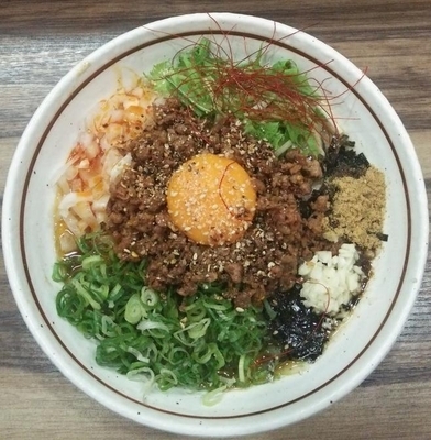 「【限定】 担々台湾まぜそば：900円」@麺屋 はるか 秋葉原店の写真