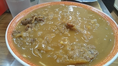 「カレー中華680円」@京一 本店の写真