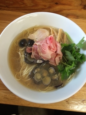 「煮干ししじみそば830円」@中華そば よしかわの写真