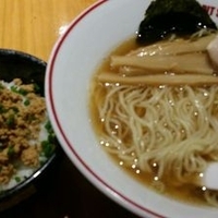 支那そば そぼろ丼セット