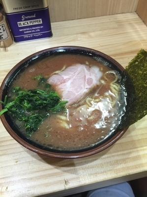 「ラーメン並720円、硬め」@秋葉原ラーメン わいずの写真