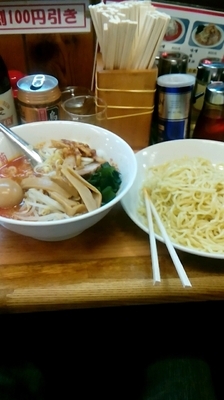 「旨辛つけ麺 味玉ランチサービス」@えぞ菊 戸塚店の写真