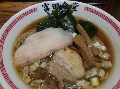 「中華そば」@松戸中華そば 富田食堂の写真