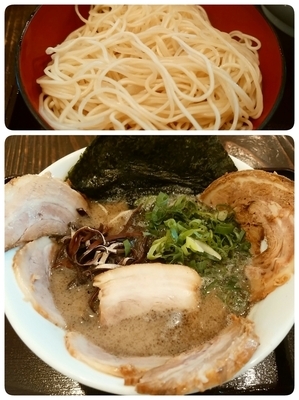 「黒豚骨＋チャーシュー」@清勝丸 桜新町店の写真