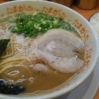 ラーメン 730円 半ライスサービス