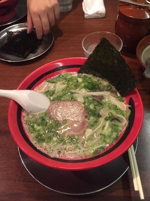 「豚そば 青ネギ」@豚そば 成の写真