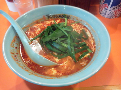 「タンタンメン（中辛）＋ニラ」@元祖ニュータンタンメン本舗 品川店の写真