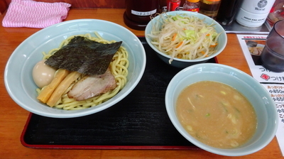 「つけ麺：並（700円）＋味玉（50円）」@BAKUTEN 麦天の写真
