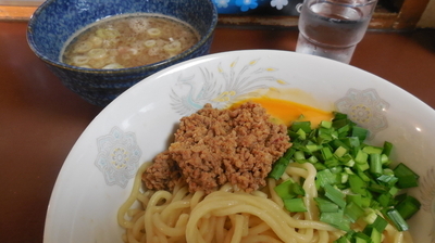 「イカ豚骨つけ麺 ワイルドニクニラのせ！（7/20限定）」@ラーメン ひかりの写真