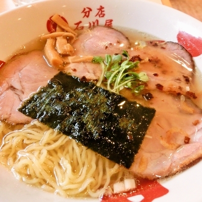 「塩そば＋チャーシュー（680円＋200円）」@正月屋分店 石川屋の写真